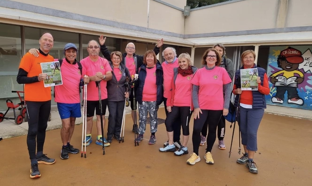 avant le départ pour 9km !!!